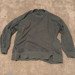 Forest green crewneck